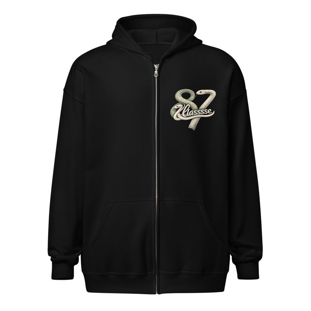 Klasssse87 Zipper Hoodie